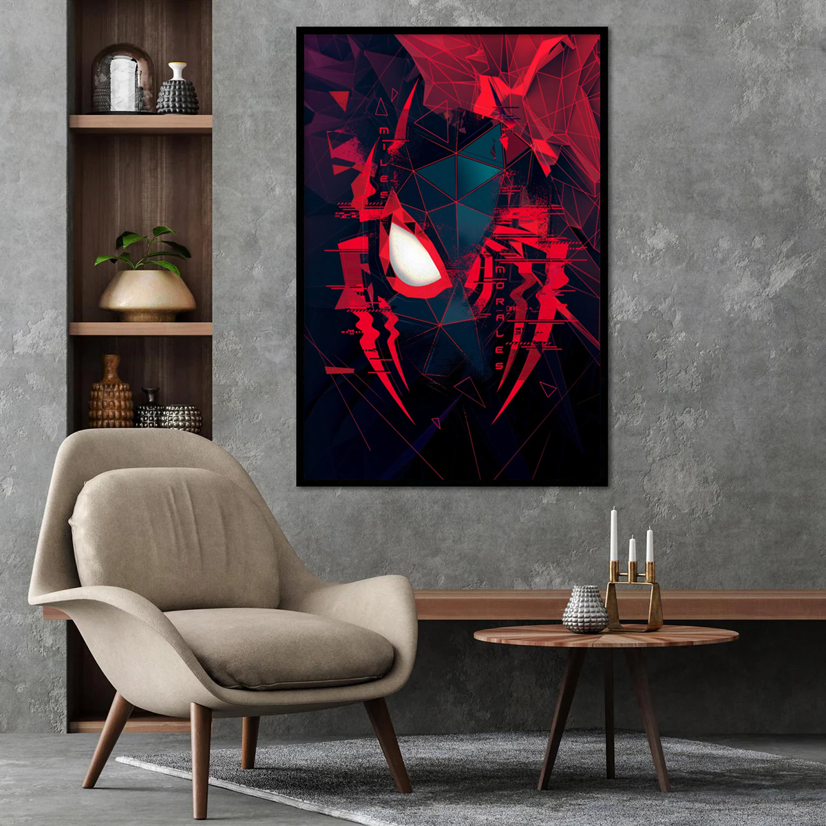 Mark of Spider man Poster