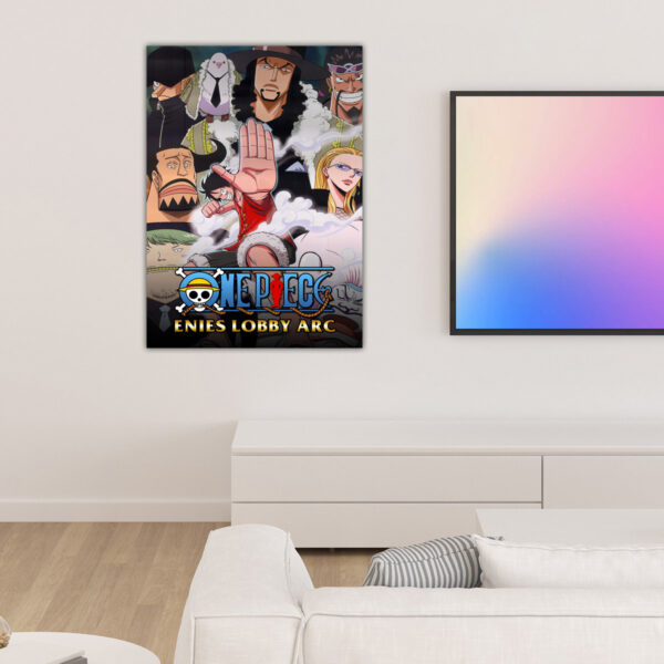 One Piece Enis Lobby arc anime Poster