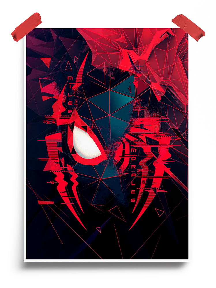 Mark of Spider man Poster