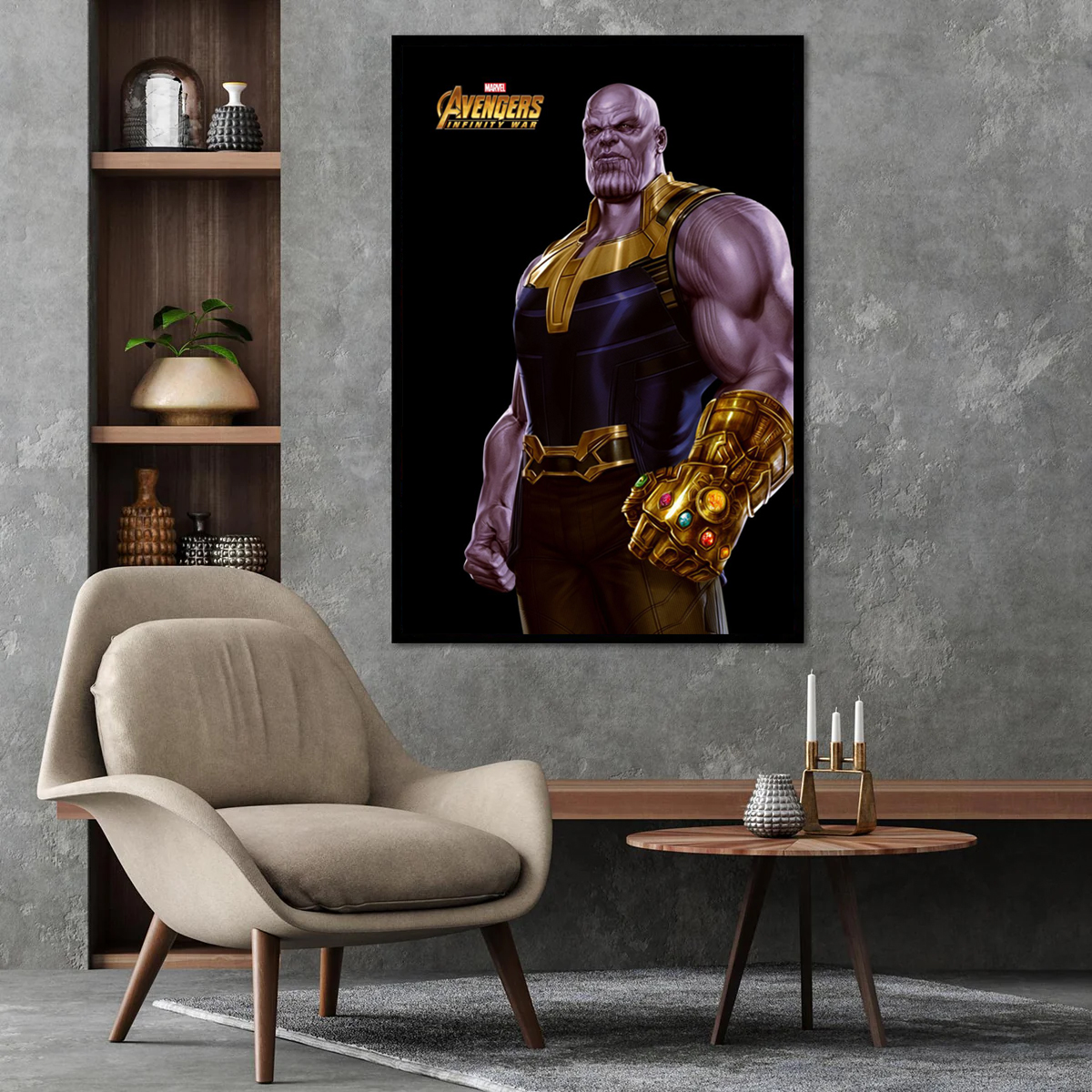Thanos - Infinity War Heroes Poster