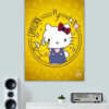 Capricorn Hello Kitty Zodiac Poster