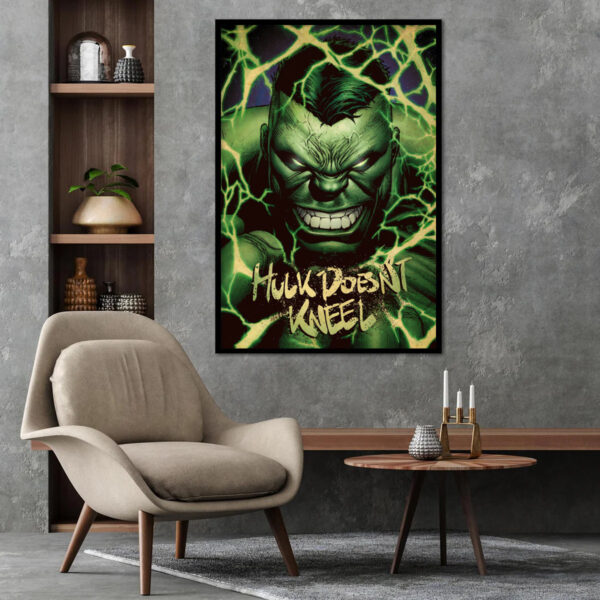 Face of Hulk - Hulk Marvel 80Th Anniversary Poster