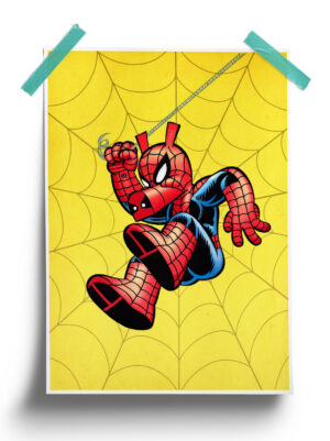 Marvel Comics Retro Spider ham Poster