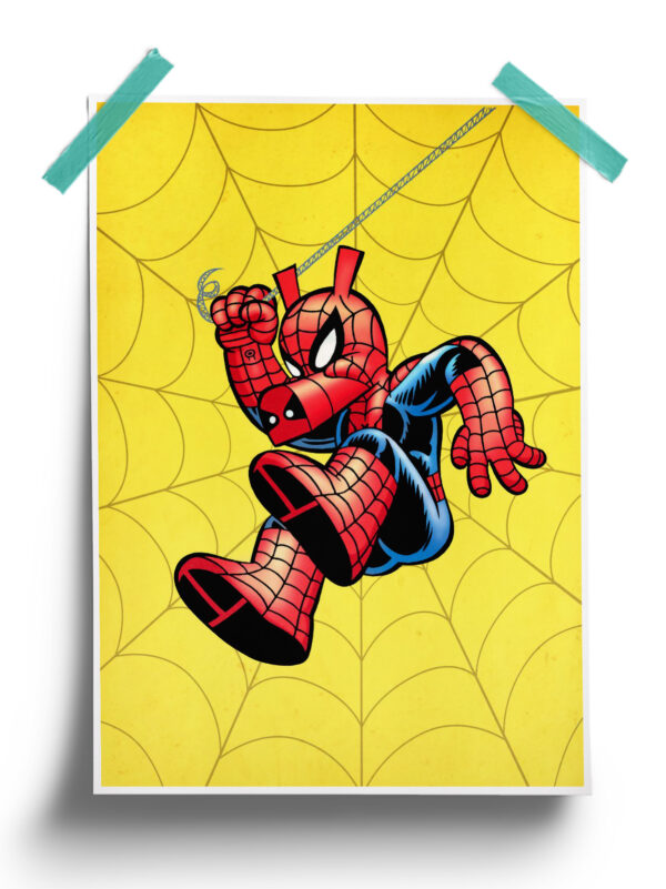 Marvel Comics Retro Spider ham Poster