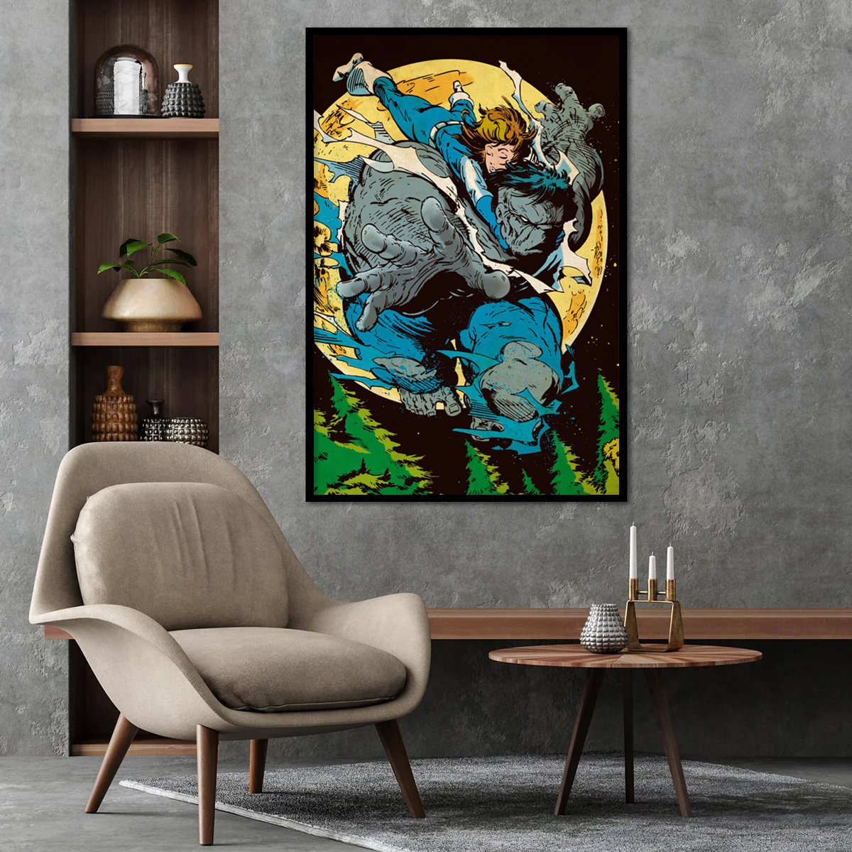 Grey Hulk - Hulk Marvel 80Th Anniversary Poster