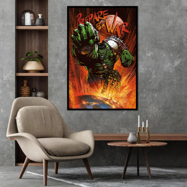 Prepare for War - Hulk Marvel 80Th Anniversary Poster