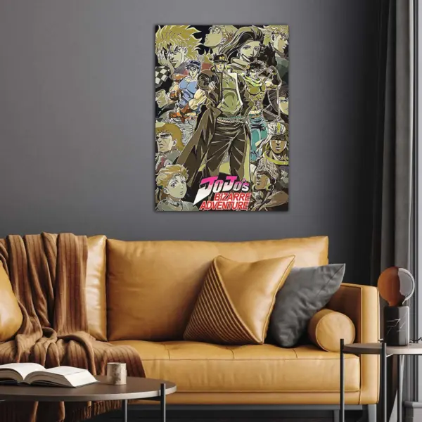 JoJo's Bizarre Adventure Official anime Poster