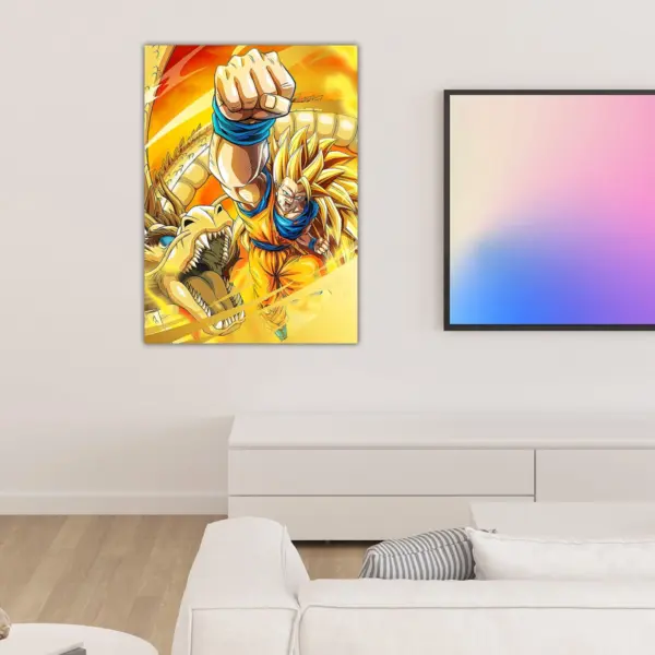 Dragon Ball | Goku Super Saiyan 3 anime Poster