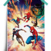 Marvel Comics Spider Verse Team Poster