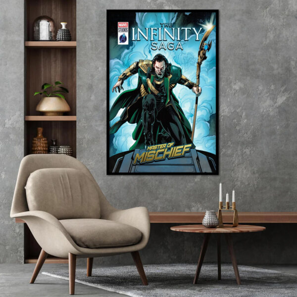 Master of Mischief - Infinity Saga Cover Poster