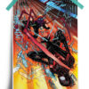 Marvel Comics Black vs Spider Man Poster