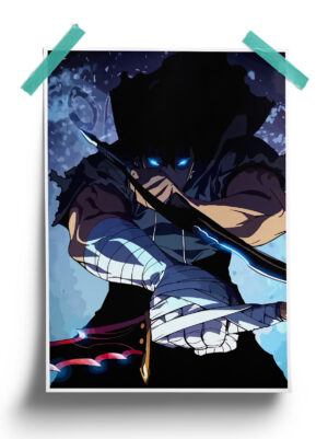 Solo Leveling manga Poster
