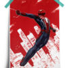 Marvel Comics Flying Spider Man Poster