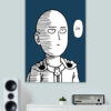 Funny Saitama One Punch Man Poster