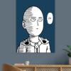 Funny Saitama One Punch Man Poster
