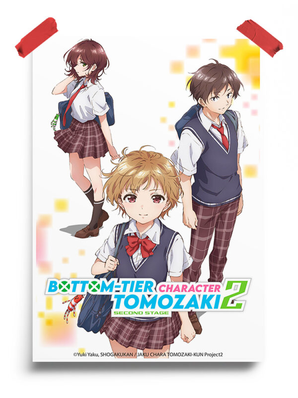 BottomTier Character Tomozaki 2nd Stage Poster