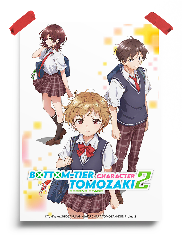 BottomTier Character Tomozaki 2nd Stage Poster