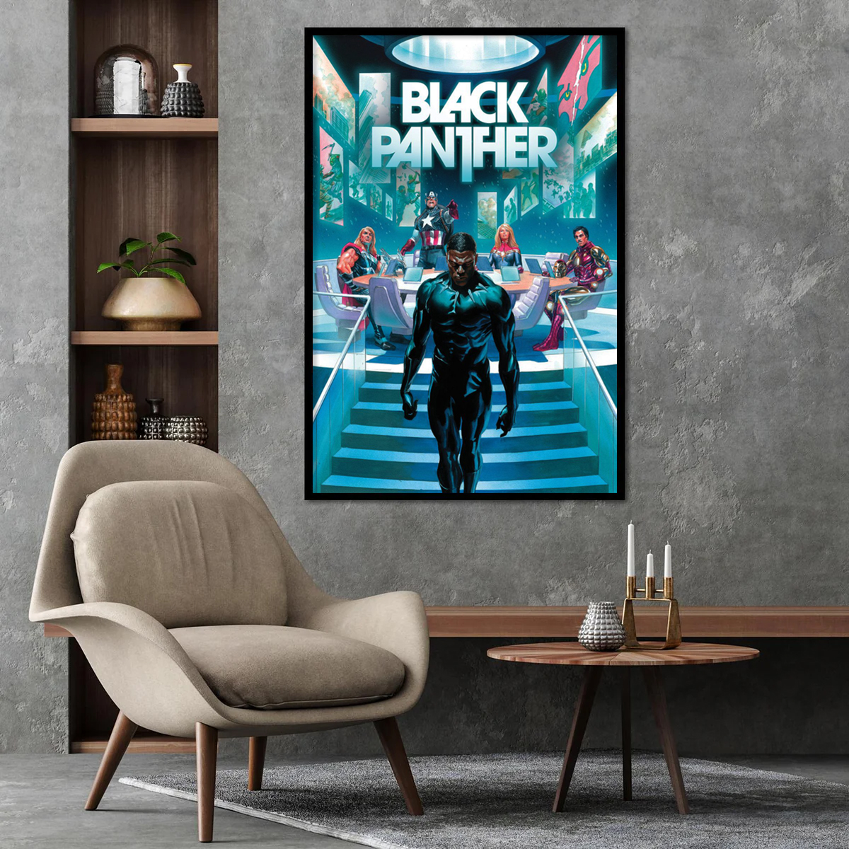Black Panther #12 - Marvel Comic Poster