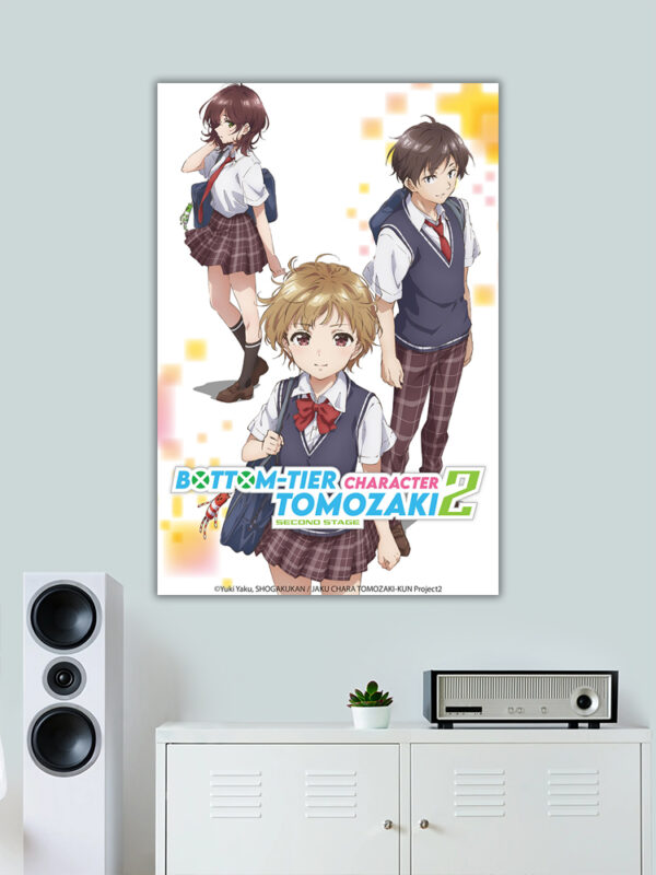 BottomTier Character Tomozaki 2nd Stage Poster