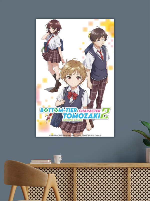BottomTier Character Tomozaki 2nd Stage Poster