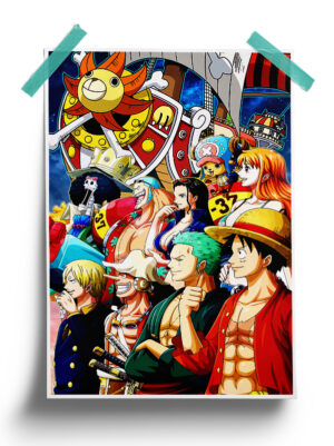 One Piece Family anime Poster