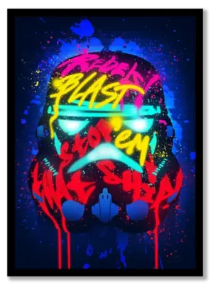 Star Wars : Sprayed Stromtropper Poster