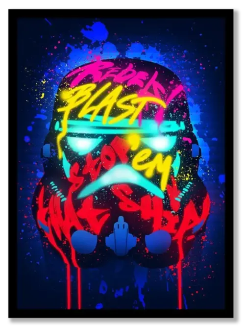 Star Wars : Sprayed Stromtropper Poster