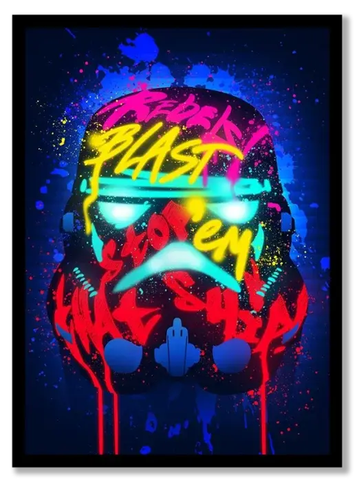 Star Wars : Sprayed Stromtropper Poster