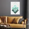 Botanical polygons IV Poster
