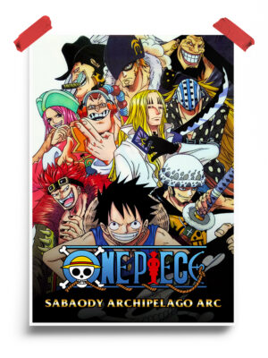 One Piece Sabaody Archipelago arc anime Poster