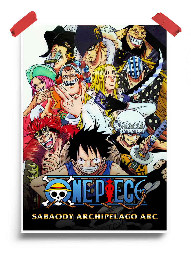 One Piece Sabaody Archipelago arc anime Poster