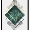 Botanical polygons VI Poster