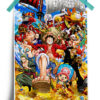 One Piece Straw Hat Pirates anime Poster