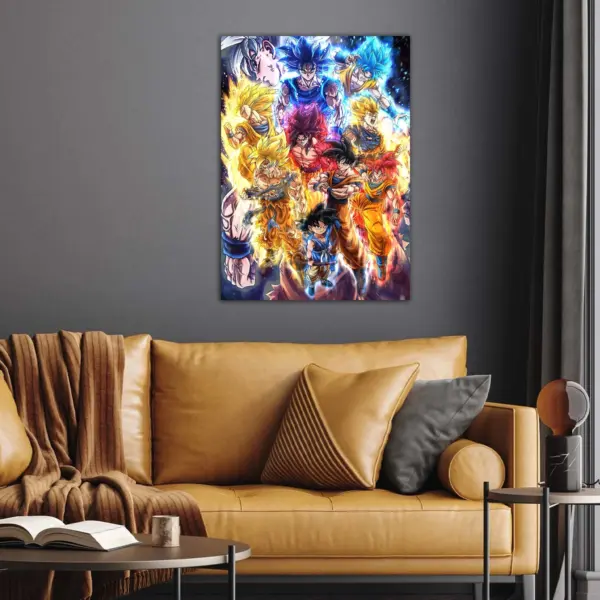 Dragon Ball | Goku Evolution anime Poster