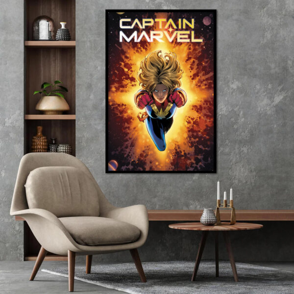 Captain Marvel Vol 10 - Marvel Comic Poster