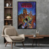Cosmic Rewind - Marvel Comic Poster