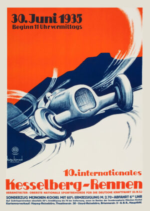 10 Internationales Kesselberg Rennen 30 Juni Poster