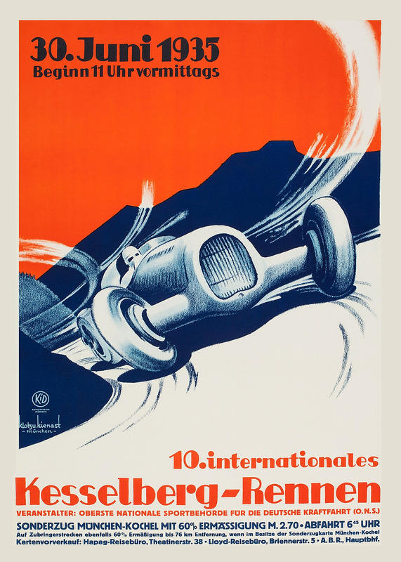 10 Internationales Kesselberg Rennen 30 Juni Poster