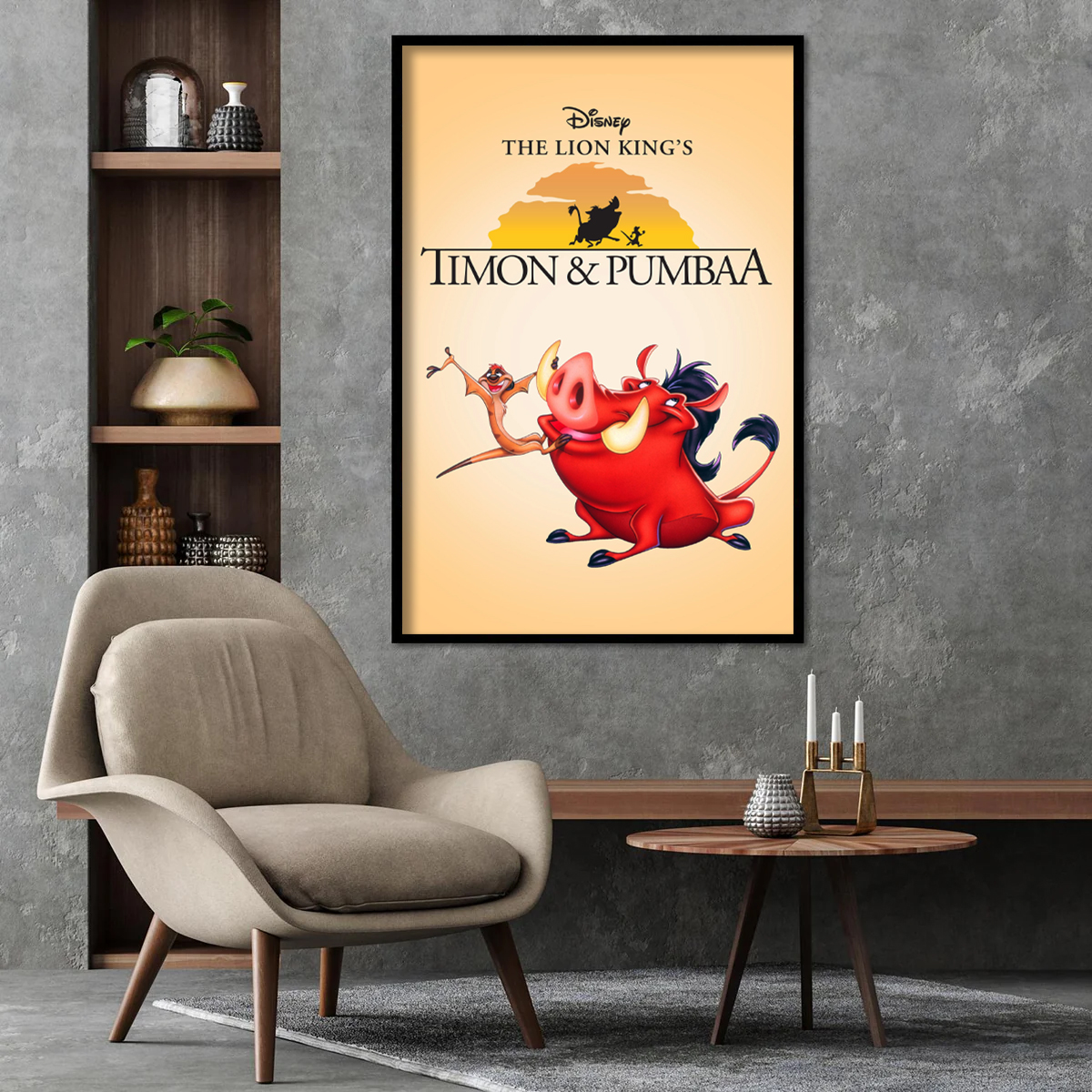 Timon and Pumbaa - The Lion King Official Poster