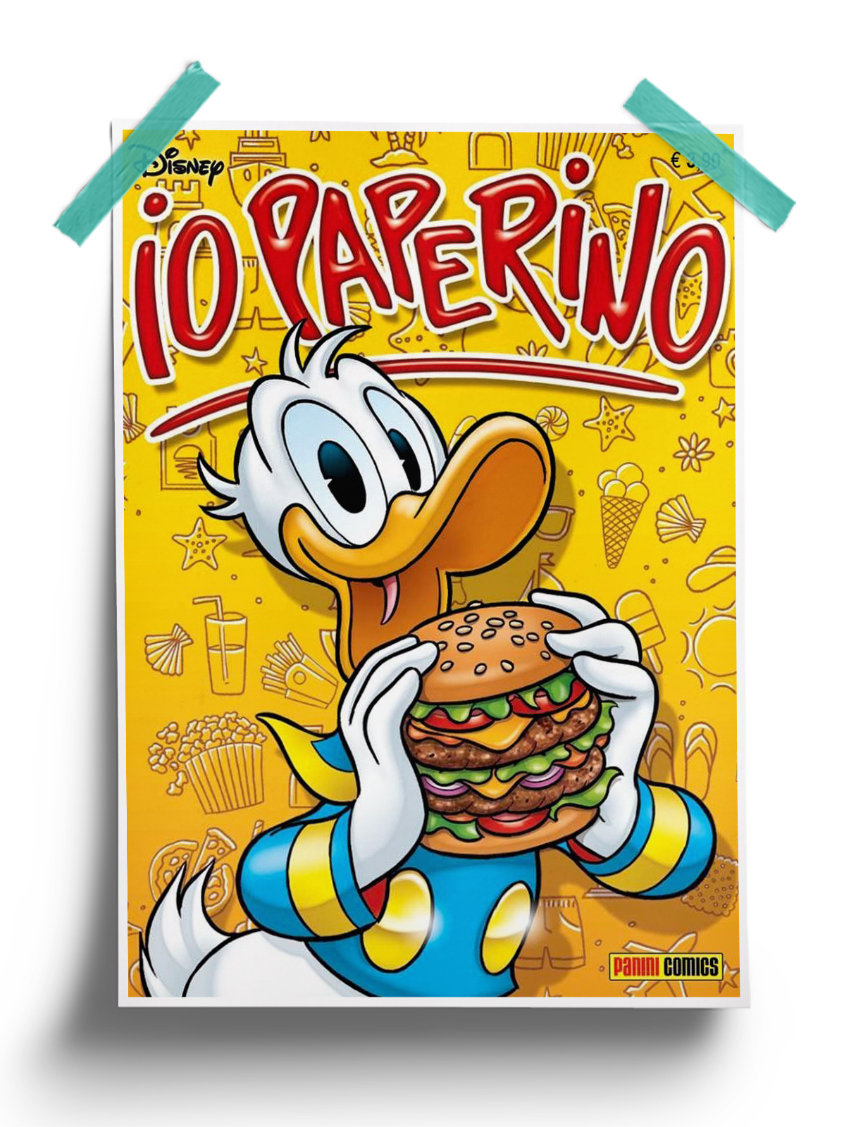 io Paperino | Donald Duck Poster