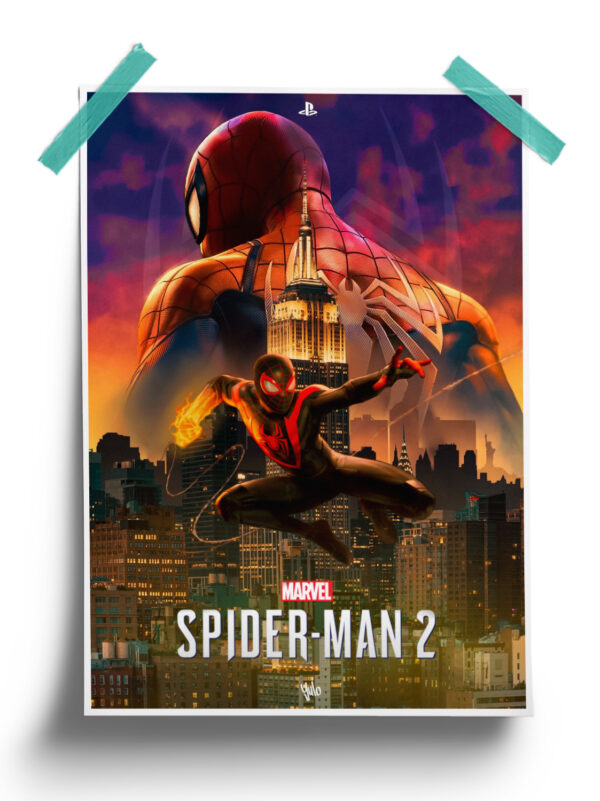 Spiderman 2 Official Poster