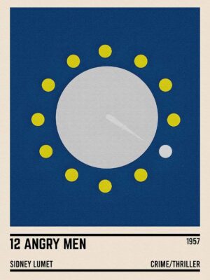 12 Angry Men Minimalist Poster