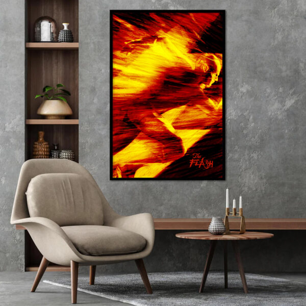 Blazing Flash Poster
