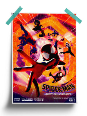 Spider-Man Across the Spiderverse Chase Poster