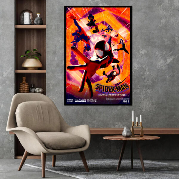 Spider-Man Across the Spiderverse Chase Poster