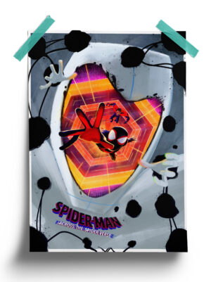 Spiderman across the spiderverse official Poster