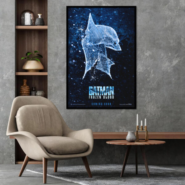 Frozen Blood - Batman Poster