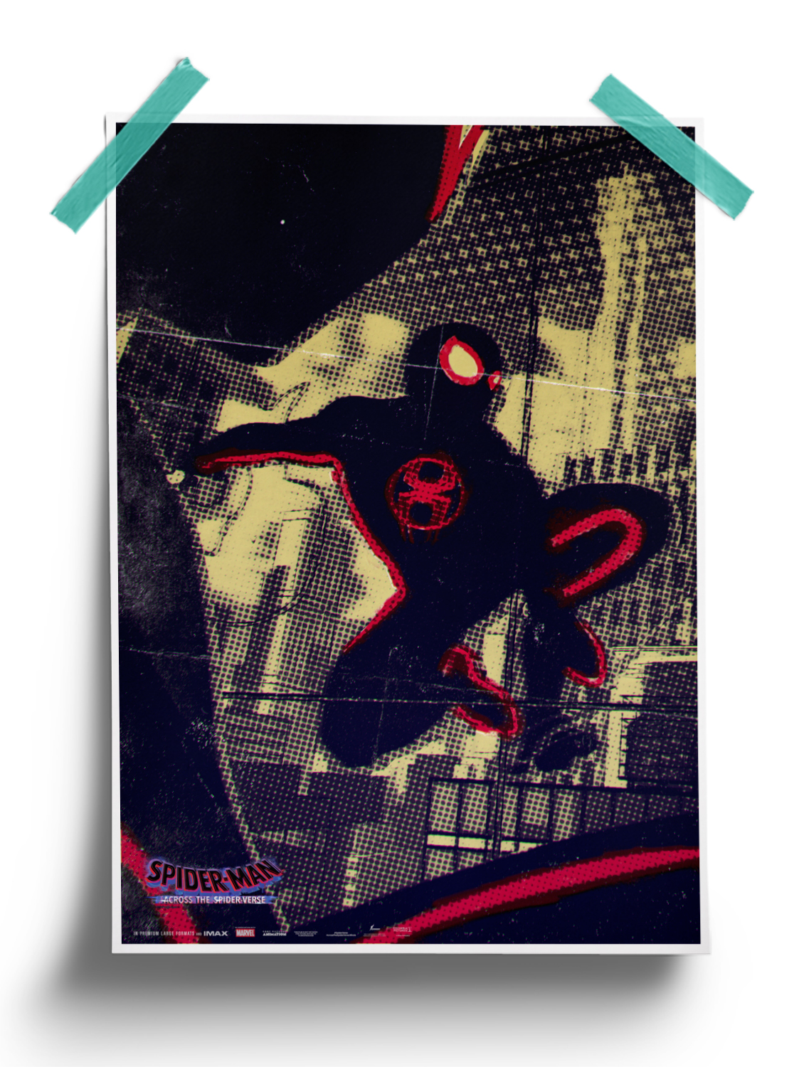 SPIDERMAN ACROSS THE SPIDERVERSE POSTER