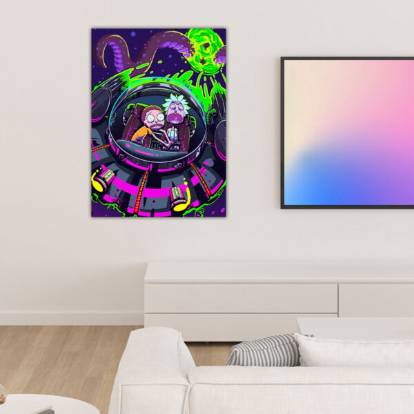 Space Creatures - Rick and Morty Poster