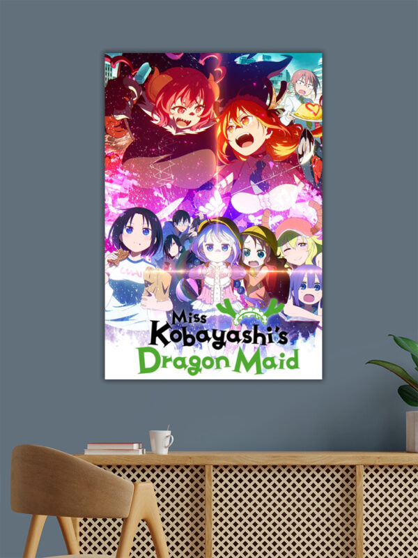 Miss Kobayashi's Dragon Maid anime Poster